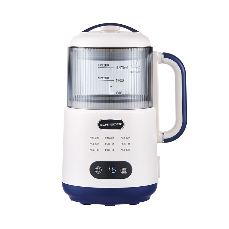 施耐德（SCHNEIDER） 多功能豆浆机 SWK-XPL01 1.2L 月光白（单位：台）