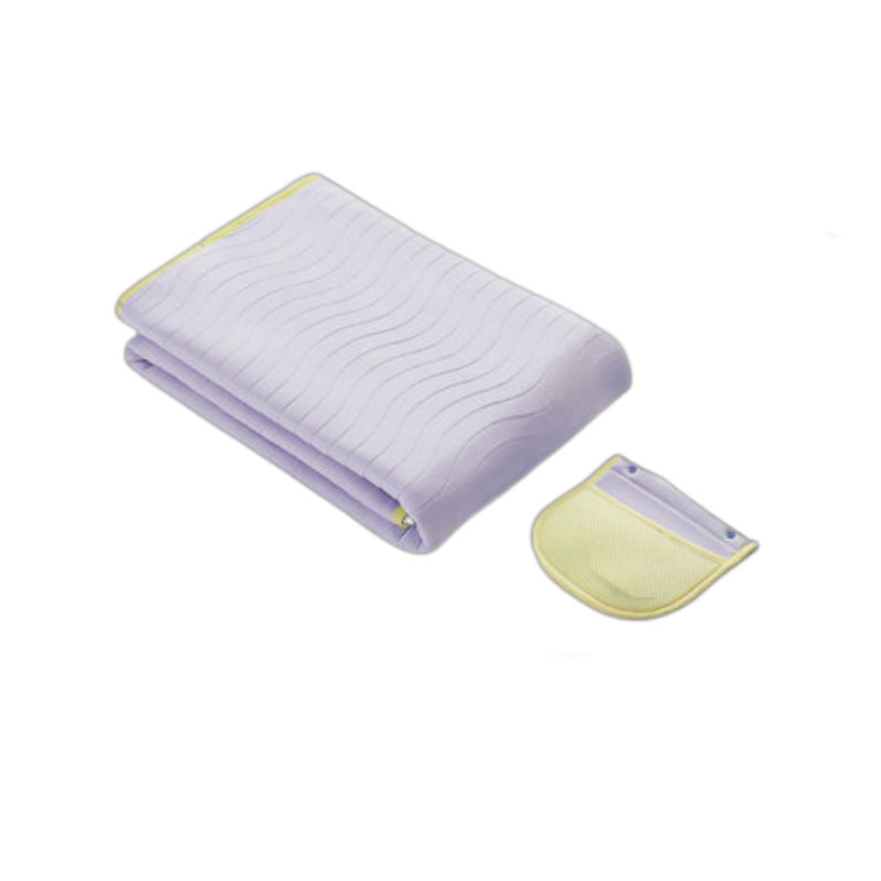 躺岛 睡感升级款即刻凉感凉席 【绑带款】 180cmx200cm 丁香紫+柠檬黄（单位：张）