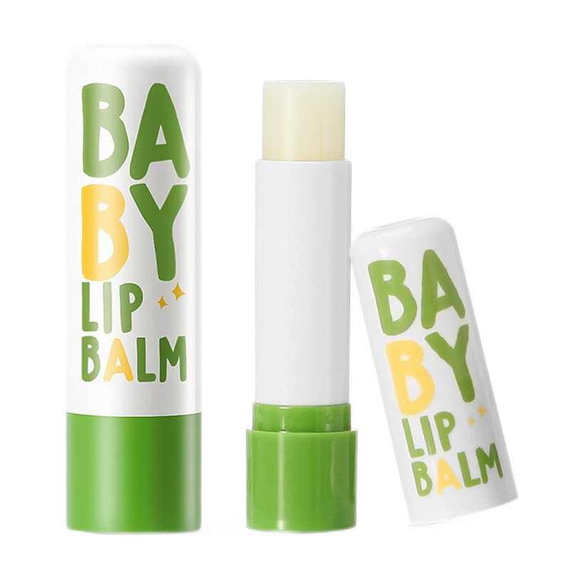 润本（RUNBEN） 婴儿 润唇膏 4g*3 绿色（单位：组）