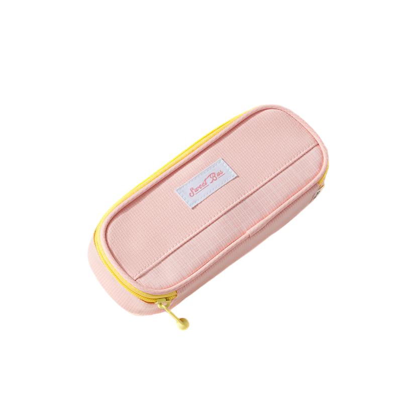 得力(deli) 甜甜巴士笔盒式多用途笔袋 66665G 220*80*50mm  混色（单位：个）