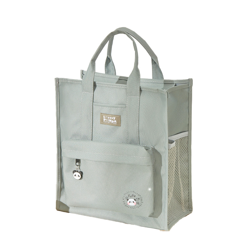 三年二班 胖哒补习袋 补习袋 想吃饭团 288*315*140mm  绿色（单位：个）