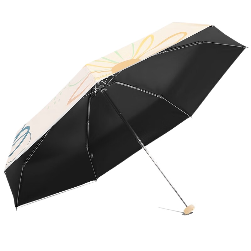 天堂 五折迷你太阳伞 50769EPD 54cmX7K 甘酪白（单位：把）