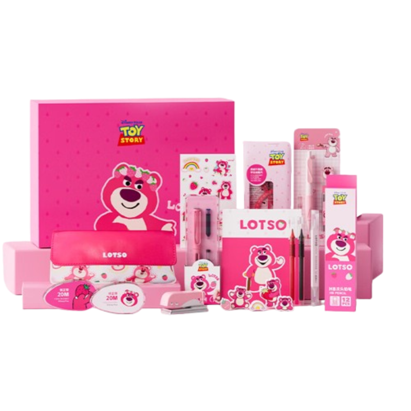 迪士尼（Disney） 文具套装 A90041-T1X 33件套 粉红色（单位：套）