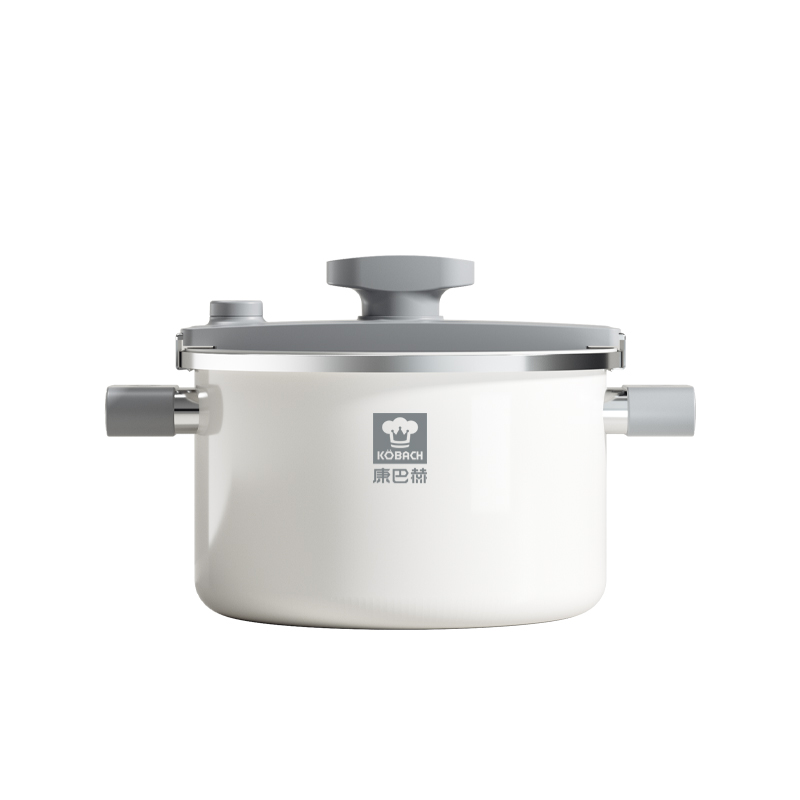 康巴赫 微压汤锅 KGX-W55F 5.5L 珍珠白（单位：套）