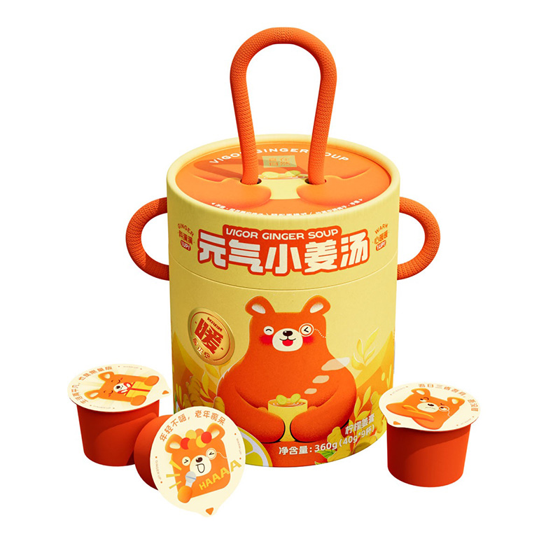 食在自然/DINENATURALLY 红糖姜茶 元气小姜汤 360g 灰橙色（单位：桶）