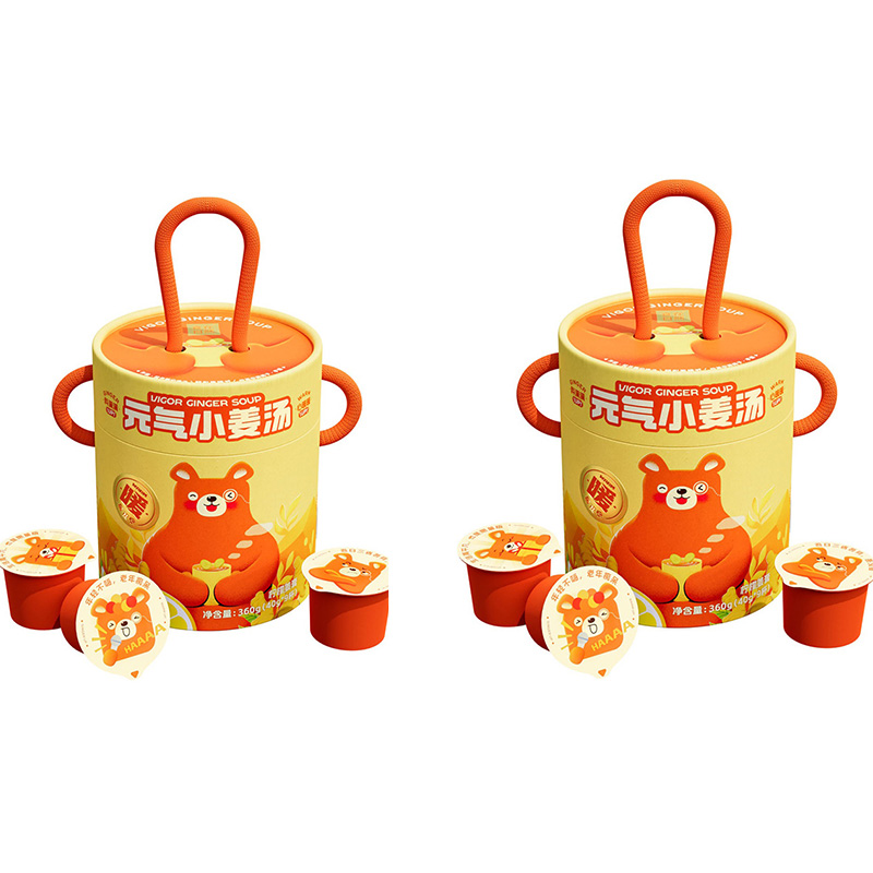 食在自然/DINENATURALLY 红糖姜茶 元气小姜汤 360g*2桶 灰橙色（单位：组）