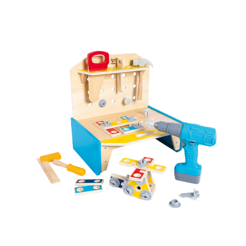 Hape 小工程师工作台（过家家玩具） E3221 2.7kg 混色（单位：套）