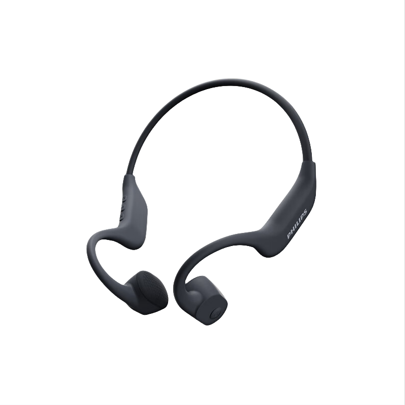 飞利浦（PHILIPS） 骨传导蓝牙耳机 TAA6609CBK/93 32g 黑色（单位：个）
