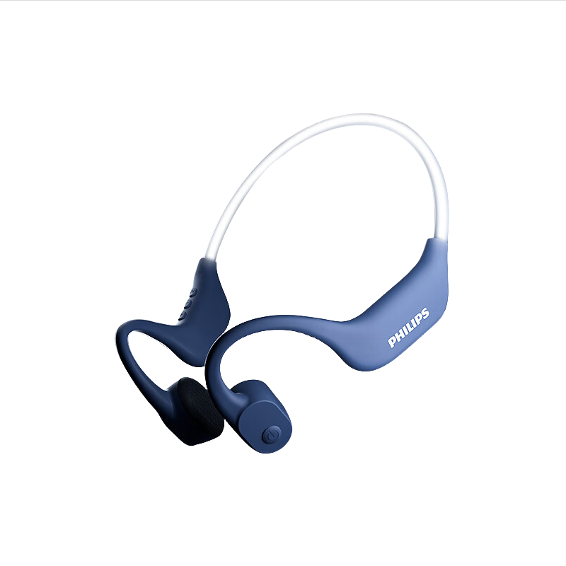 飞利浦（PHILIPS） 骨传导蓝牙耳机 TAA6609CBL/93 32g 蓝色（单位：个）