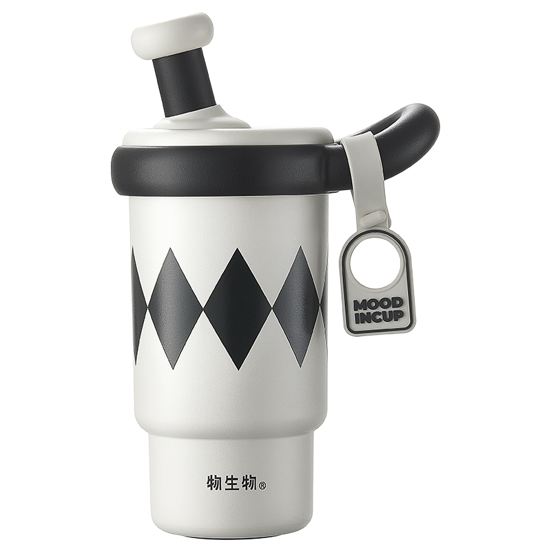 物生物（RELEA） 艾米莉保温杯 JV012521-0550-BS00 550ML  典雅白（单位：个）