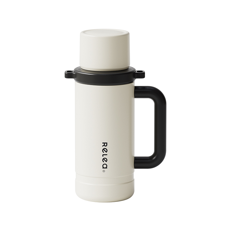 物生物（RELEA） 行饮旅行保温壶 JV022402-1650-BS00 1650ML  在野白（单位：个）