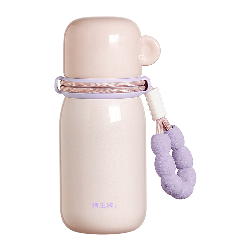 物生物（RELEA） peekaboo保温杯 JV012552-0610-ZS00 610ML 粉彩序曲紫无杯套（单位：个）