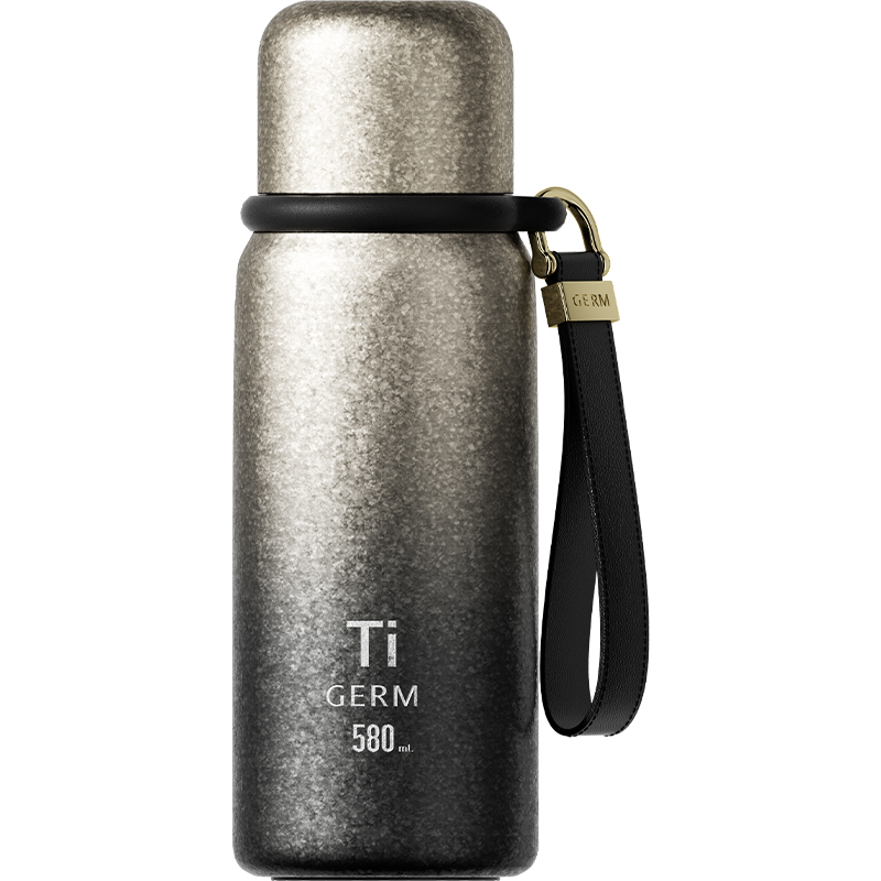 格米 GERM迷你悦动钛杯 GE-24AW-B137 580ml 黑金（单位：套）