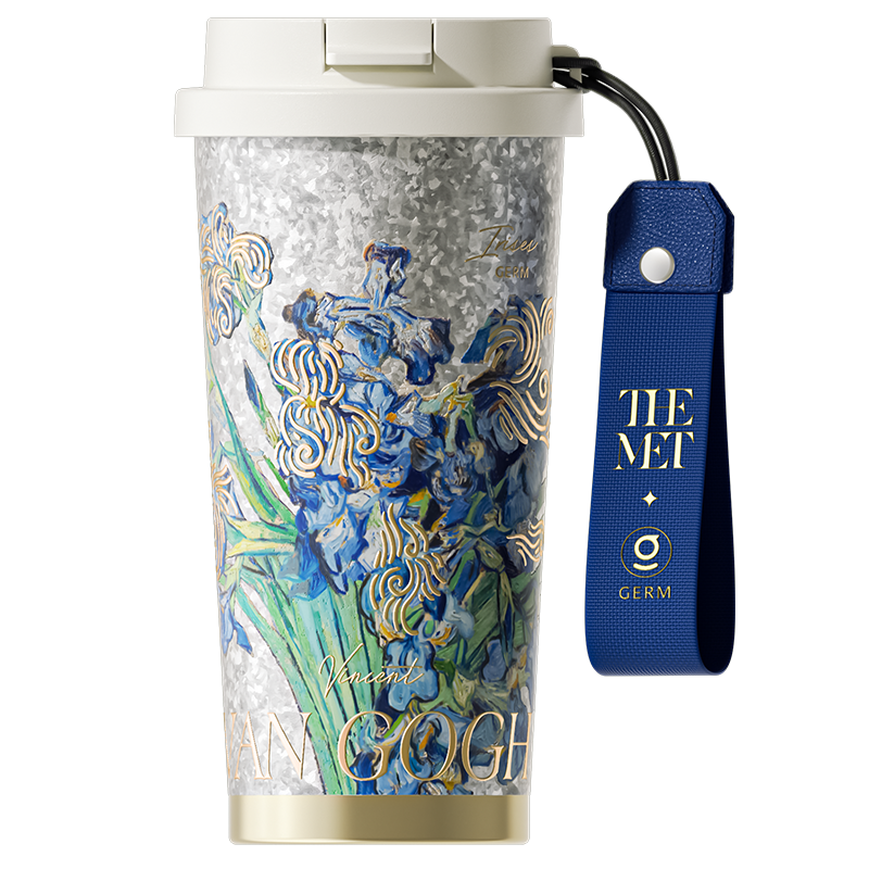 格米 GERM致敬梵高系列闪耀咖啡杯 GE-MET24AW-B115 500ml 鸢尾花（单位：套）