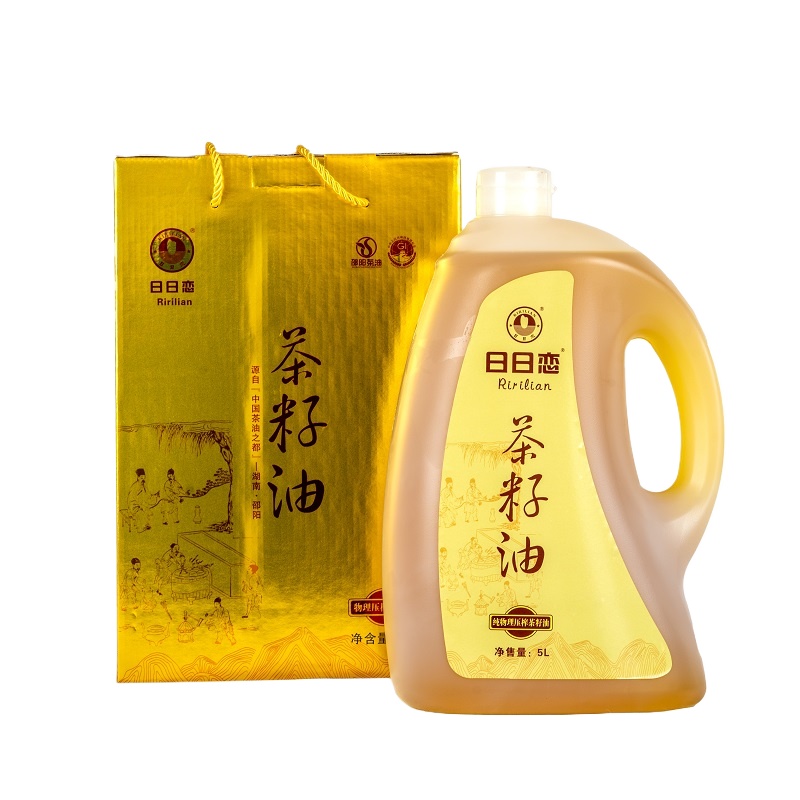 日日恋 茶籽油 健康烹饪 5L  金黄色（单位：桶）