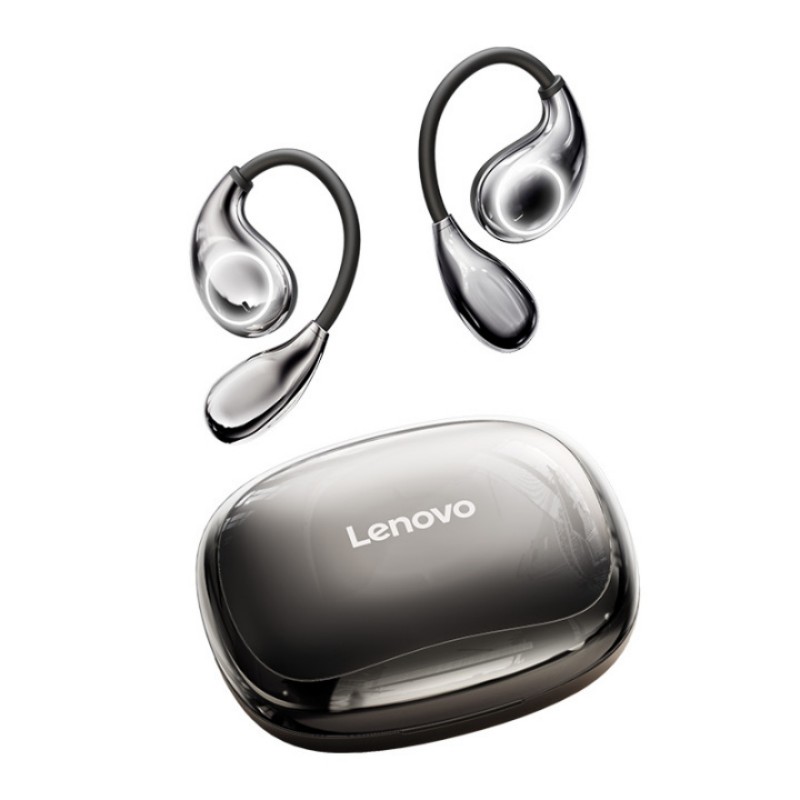 联想（Lenovo） 蓝牙耳机 挂耳式 TA320 蓝牙5.4  黑色（单位：副）