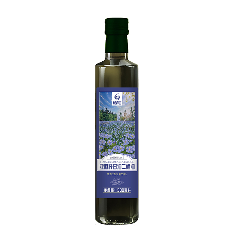 硒海（XH） 凉拌烹饪食用油 亚麻籽甘油二酯油 500ml 混色（单位：瓶）