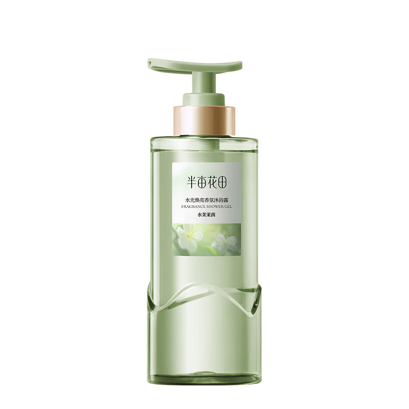 半亩花田 水光焕亮香氛沐浴露 水茉莱茵 400g 雾雨绿（单位：瓶）