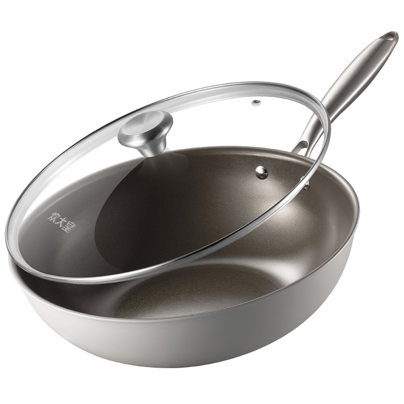 炊大皇 钛陶不粘炒锅 TT32CG 32cm  黑色（单位：只）