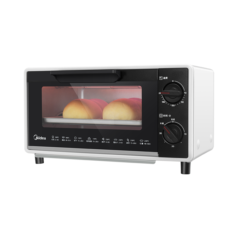 美的（Midea） 美的电烤箱 T1-109F 10L  深灰色（单位：台）