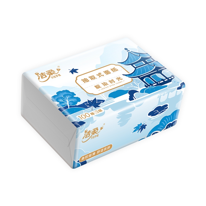 洁柔（C&S） 芯选软抽 TR097401A 24包/箱 白色（单位：箱）