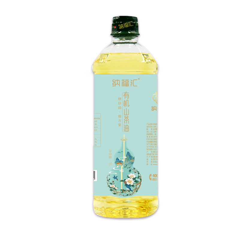 纳福汇 福禄有机山茶油单瓶 G-09 1000ml 天蓝色（单位：瓶）