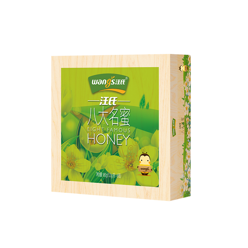汪氏（wangs） 八大名蜜 蜂蜜 960g 松石绿（单位：盒）