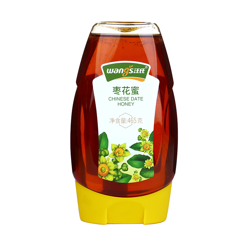 汪氏（wangs） 枣花 蜂蜜 465g 黄色（单位：瓶）