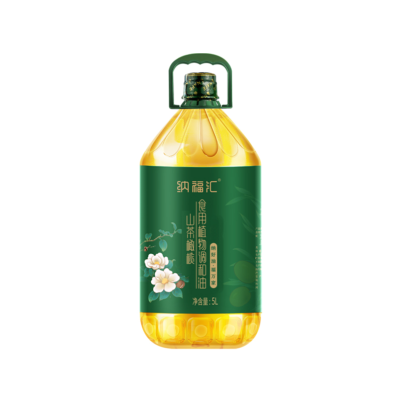 纳福汇 物理压榨 山茶橄榄油 5L 绿色（单位：桶）