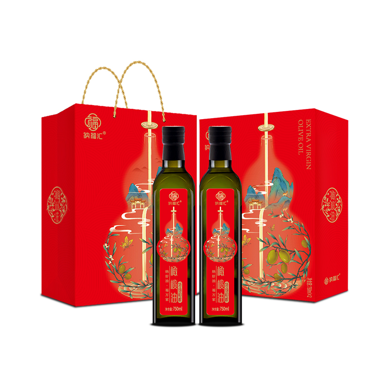 纳福汇 特级初榨橄榄油 G-18 750ml*2 红色（单位：盒）