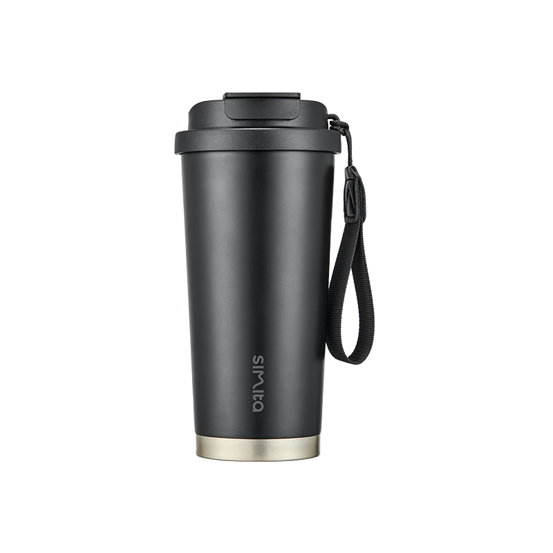 施密特（Simita） 随行咖啡杯316L不锈钢 MKF6026-050AT 500ML 黑色（单位：只）