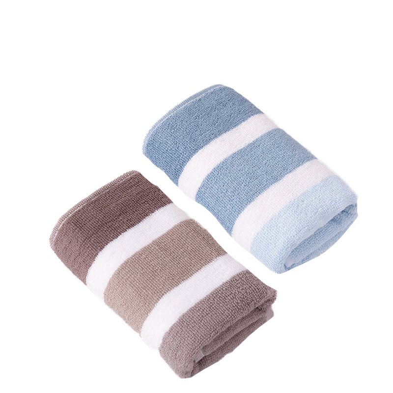 洁丽雅（Grace） 面巾 纯棉强吸水 62*31cm*2条装 混色（单位：盒）