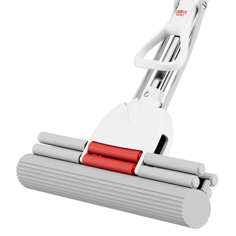 好媳妇（OKwife） 拖把 HD-7116A-1-P4 38CM 两个棉头 灰色（单位：套）