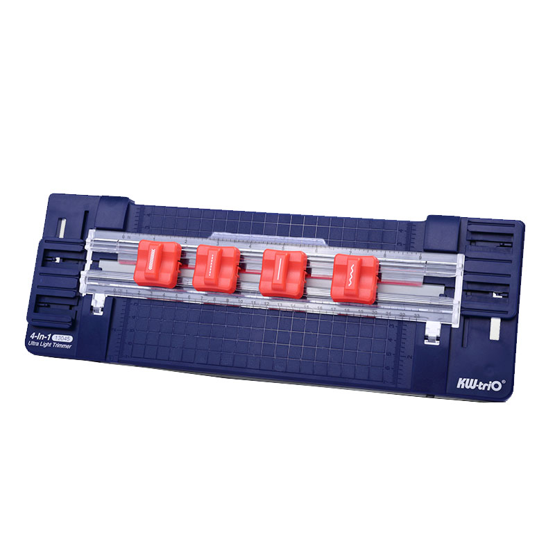 可得优（KW-triO） 四合一滚动裁纸刀 13045 A4纸10张 紫色（单位：台）