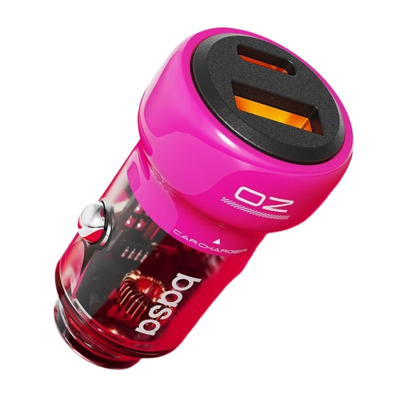 basa 车载充电器 C1 48W超级快充 玫红色（单位：个）