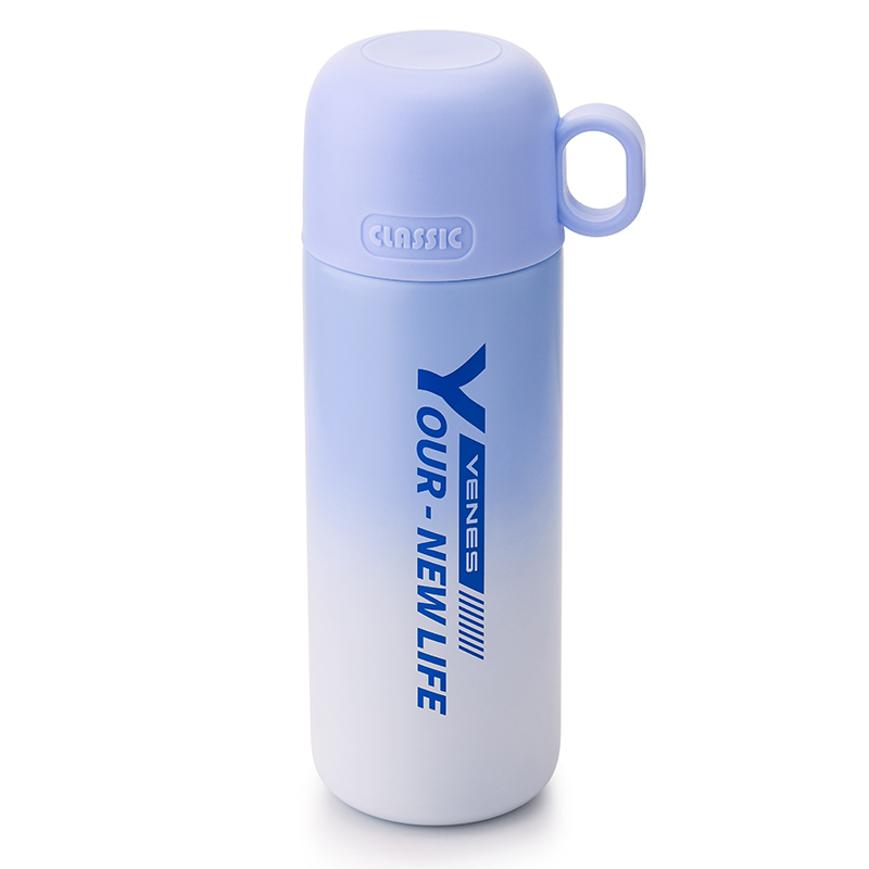 菲驰（VENES） 清逸把手保温杯 FC254-480 480ml 混色（单位：个）