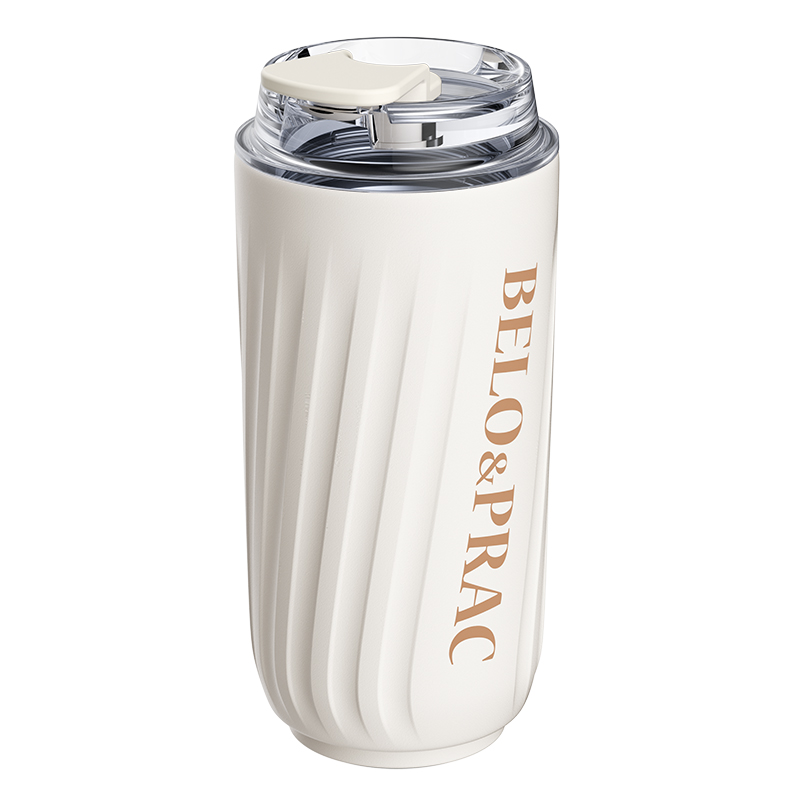 贝洛可（BELO&PRAC） 时尚咖啡杯 BK229 350ml 米白色（单位：个）