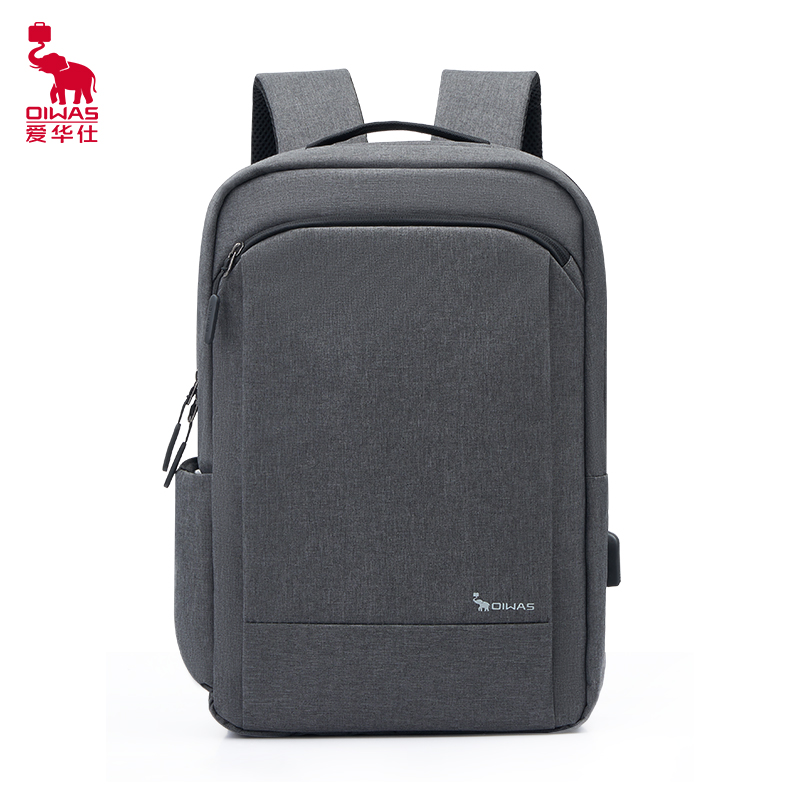 爱华仕（OIWAS） 时尚商务 多功能16英寸双肩包OCB5023 OCB5023 14.6L  深空灰（单位：个）
