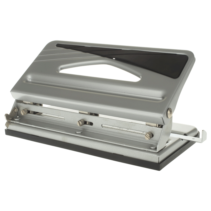 可得优（KW-triO） 可调打孔机(3孔) 9635 A4纸30张  银色（单位：台）