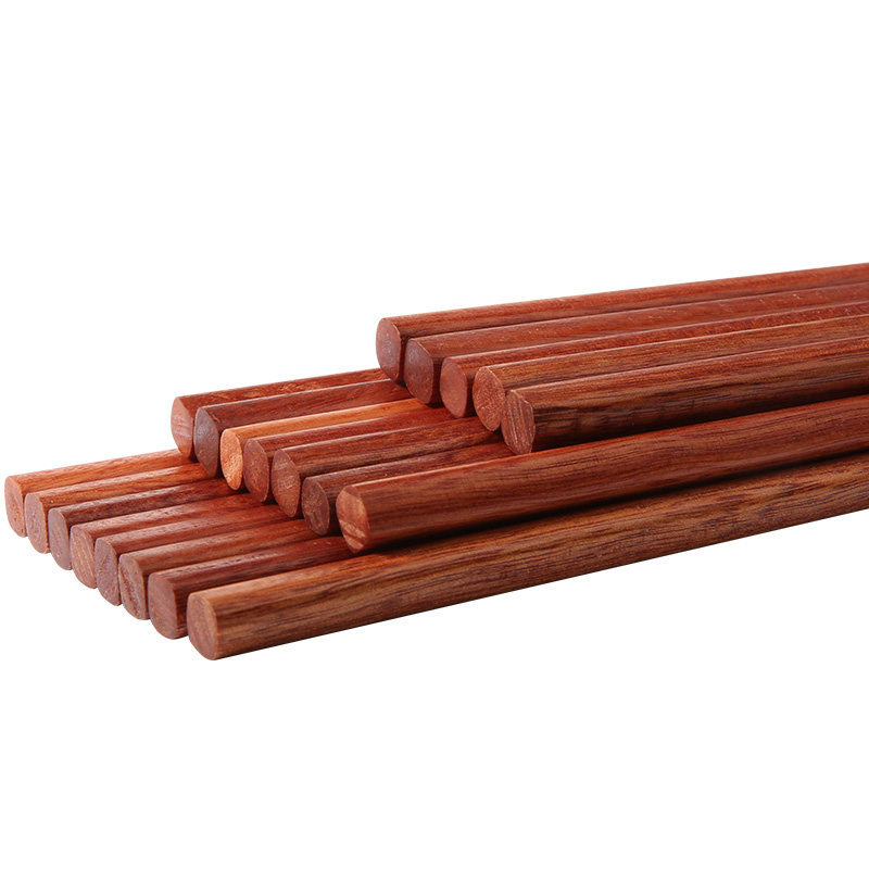 原森太 红铁木筷子 02.YSTKZ039 10双装*2套（共20双） 褐色（单位：组）