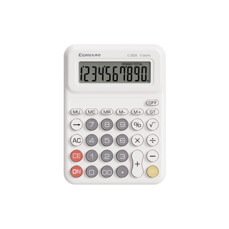 齐心（COMIX） 计算器 C-2025 12位 白色（单位：个）