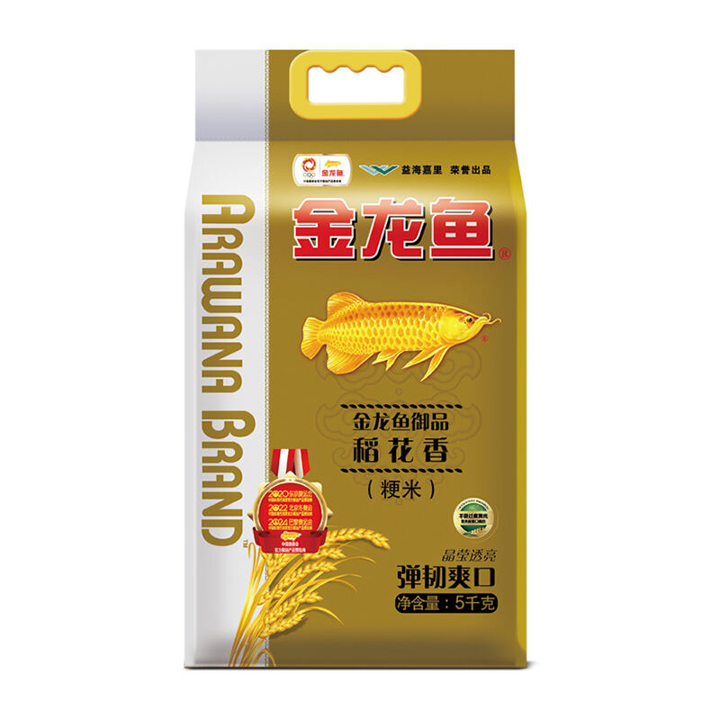 金龙鱼 御品稻花香 大米 5kg 黄色（单位：袋）
