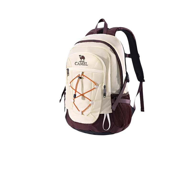 骆驼（CAMEL） 户外徒步旅行运动登山轻便双肩背包  A9W3C3135A 容量22L 绛紫色（单位：个）