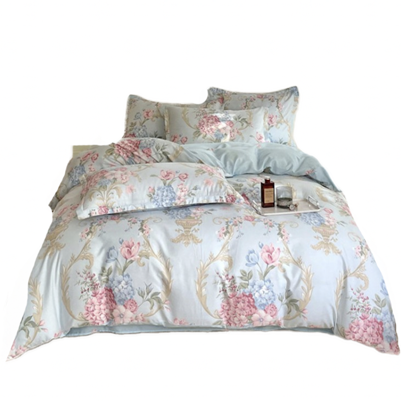 雅鹿 床上四件套 罗浮花梦 100%纯棉 200*230cm 混色（单位：套）
