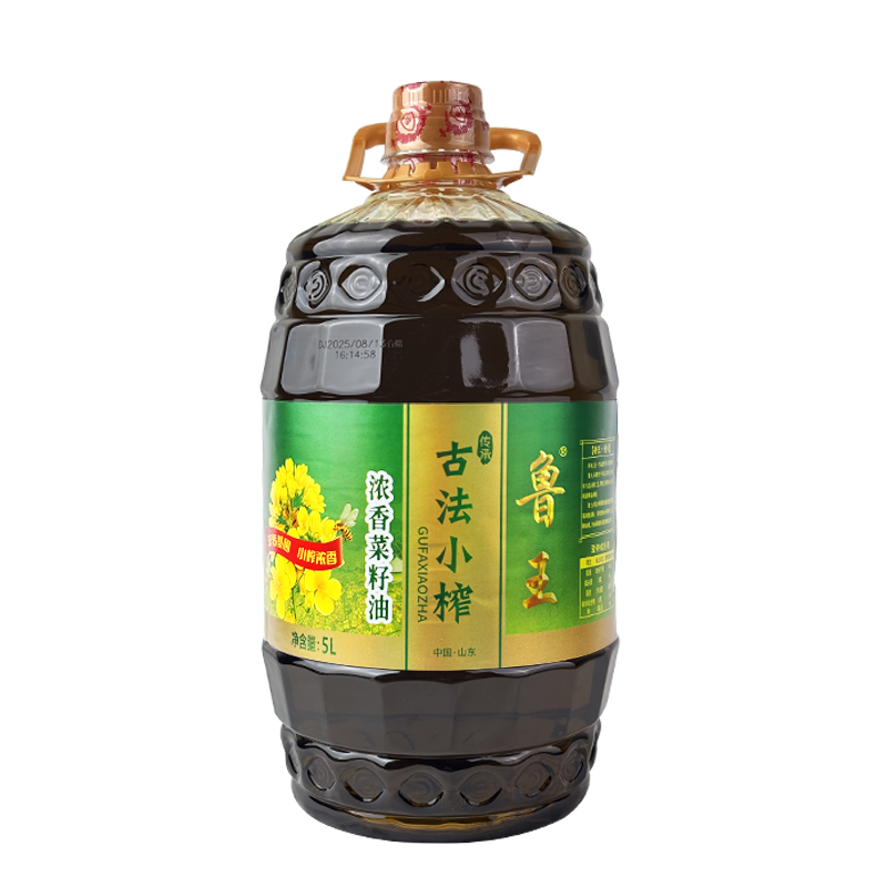 鲁王 古法小榨油香四溢 浓香菜籽油 5L 混色（单位：桶）