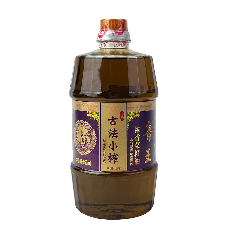 鲁王 古法小榨油香四溢 浓香菜籽油 960ml*2瓶 混色（单位：组）