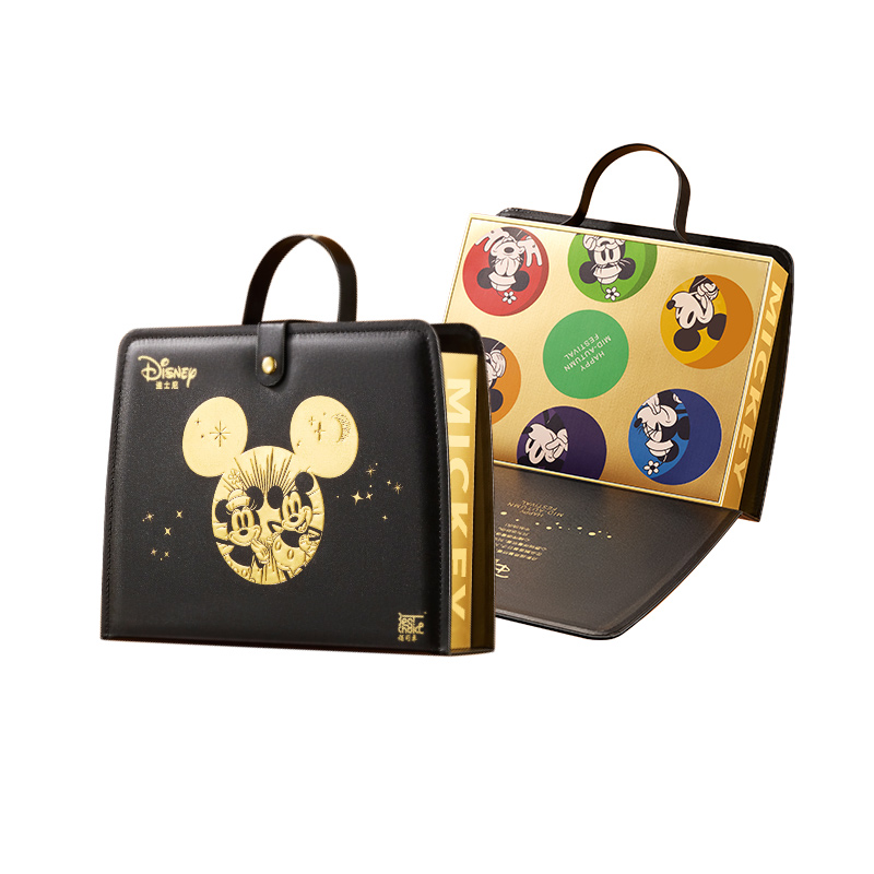 迪士尼（Disney） 快乐奇梦糕点礼盒 月饼 300g  黑色（单位：盒）