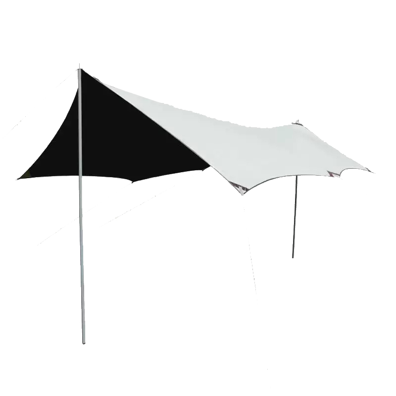 佰造 六角蝶形黑胶天幕 BZ-HW187B 净重4kg 麦饭石（单位：个）