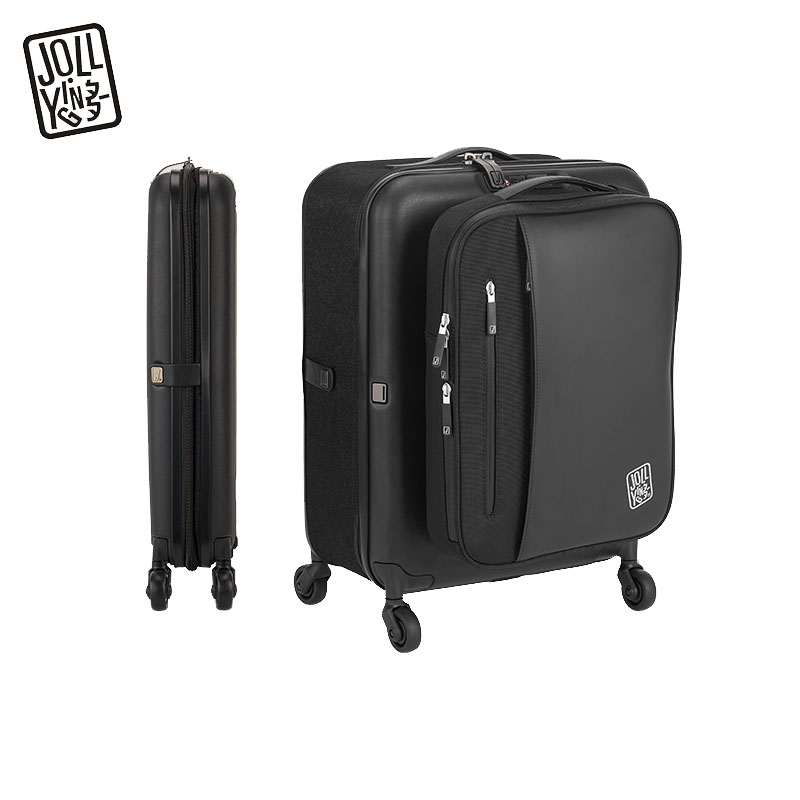 JOLLYING（多一） 折叠行李箱 zy-1583A 35L 20寸 暗夜黑（单位：套）