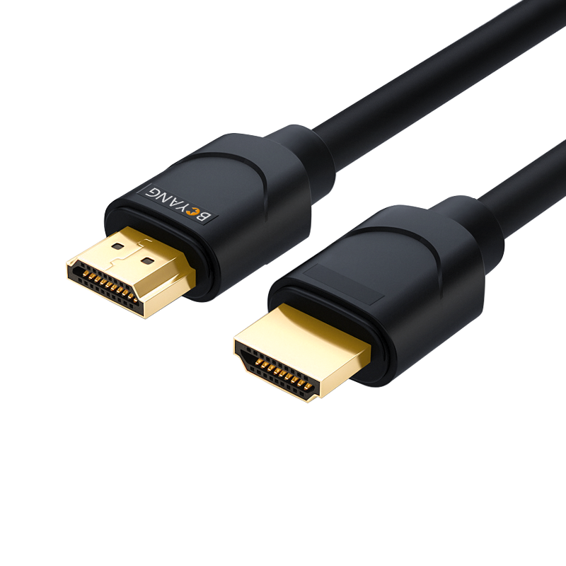 博扬 HDMI线2.0版4K60Hz数字高清线28AWG支持HDR BY-HDMI2.0-A3m 0.2kg 黑色（单位：条）